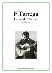 Tarrega Carnival Of Venice Pdf